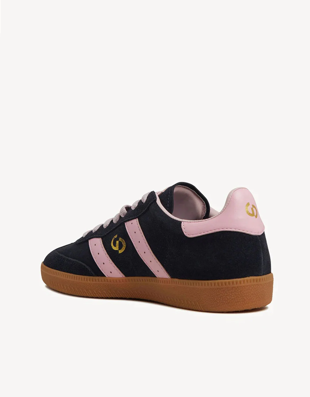 Parallel Suede Sneakers - Navy/Pink - Image 4