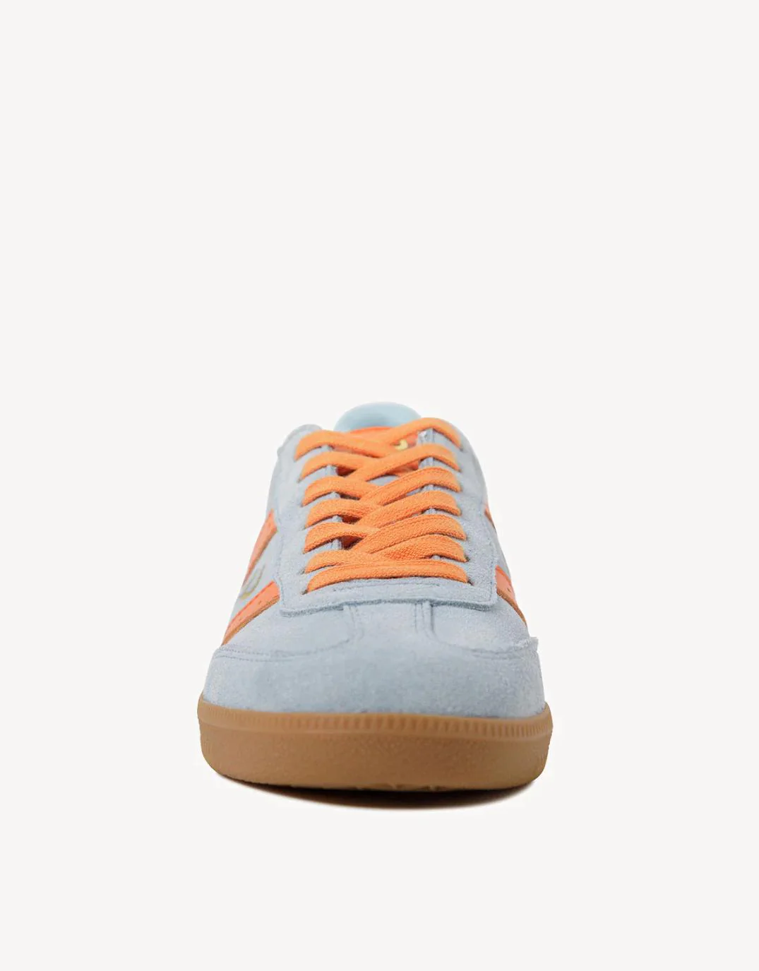 Parallel Suede Sneakers - Pale Blue/Orange - Image 3
