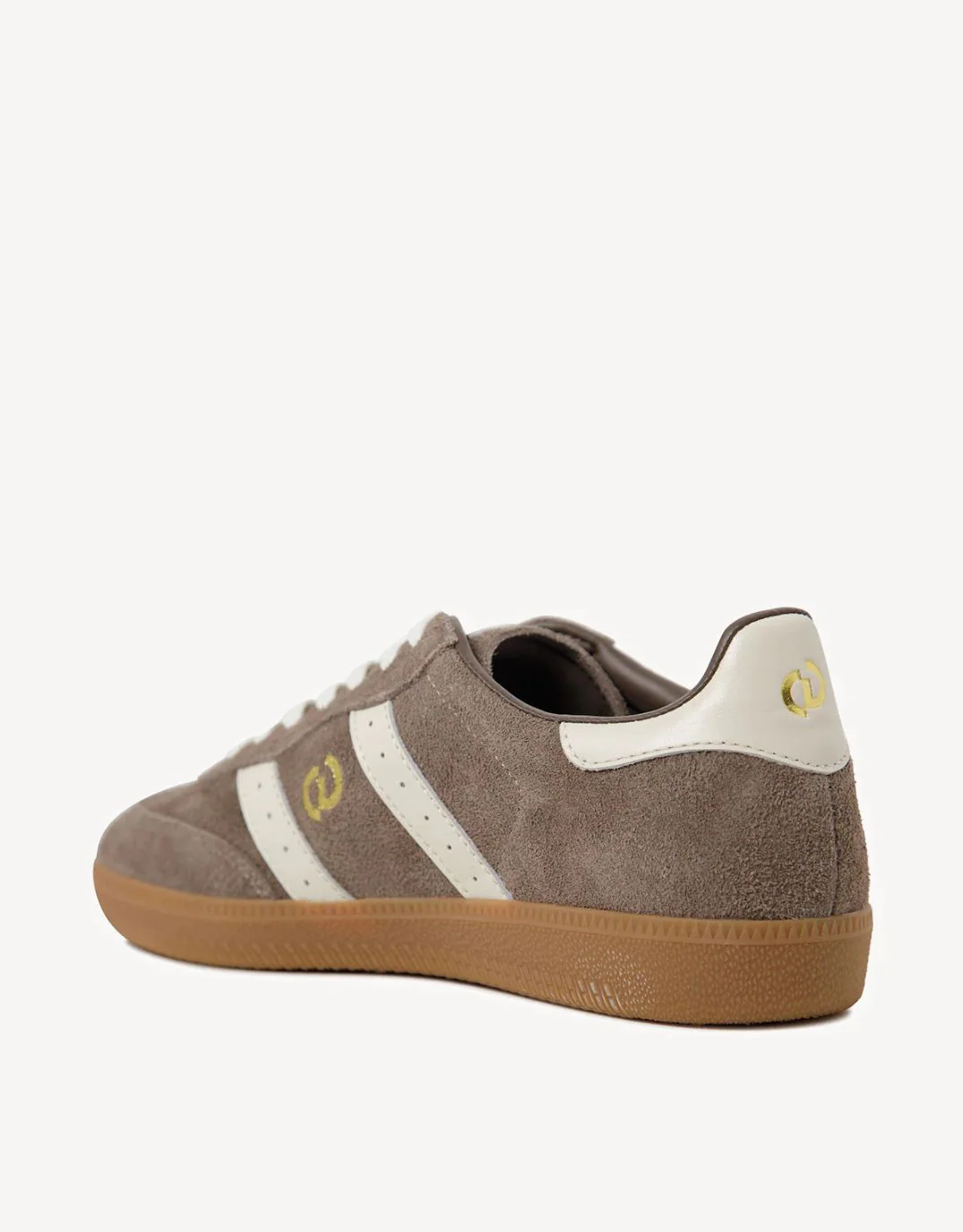 Parallel Suede Sneakers - Walnut Brown/Ivory - Image 8