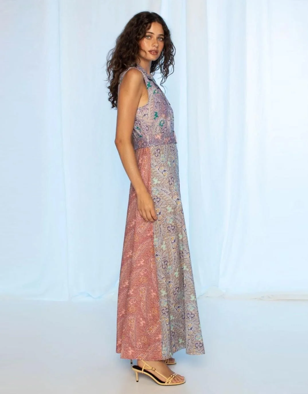 Patricia Cotton Maxi Dress - Multi - Image 3