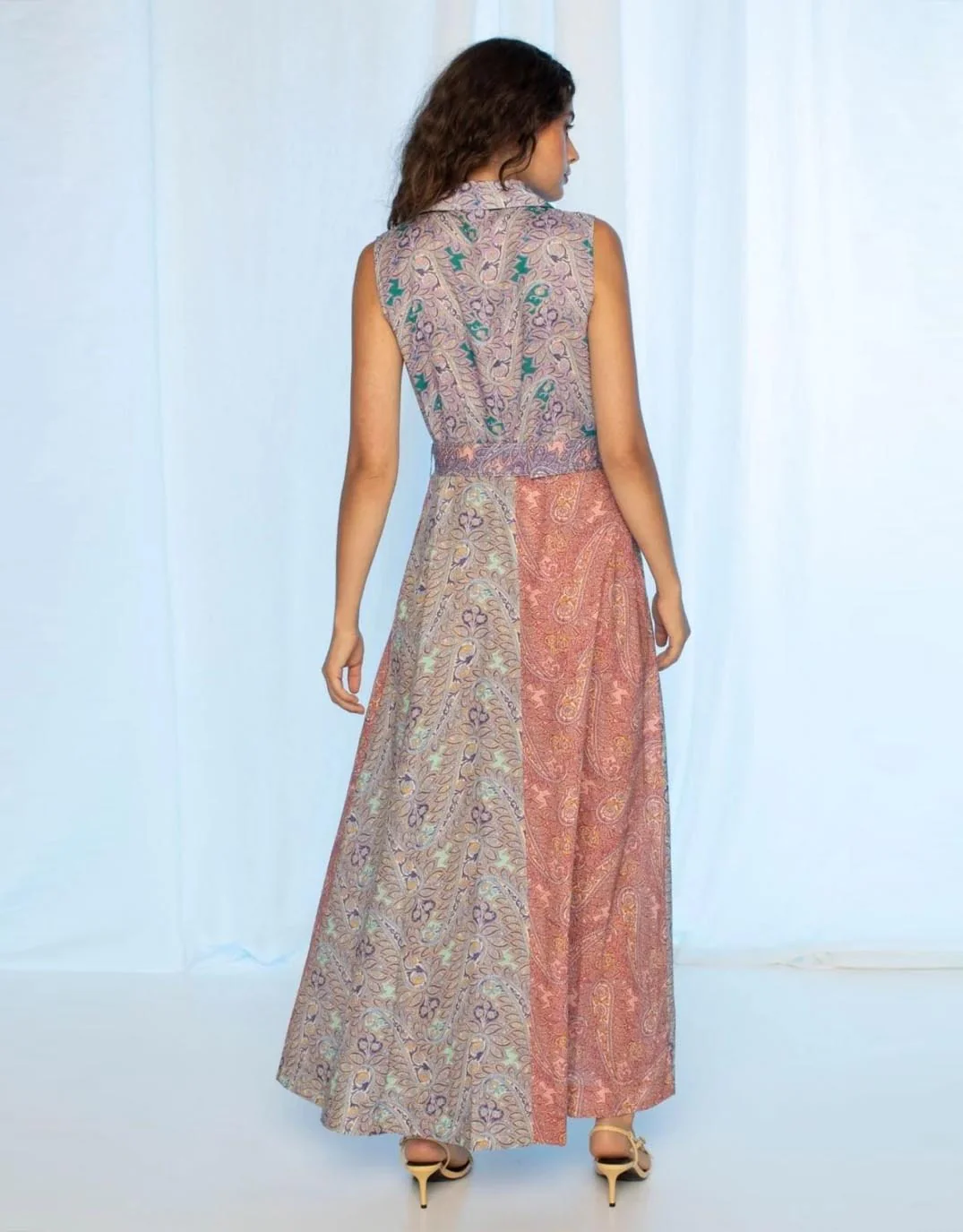 Patricia Cotton Maxi Dress - Multi - Image 4