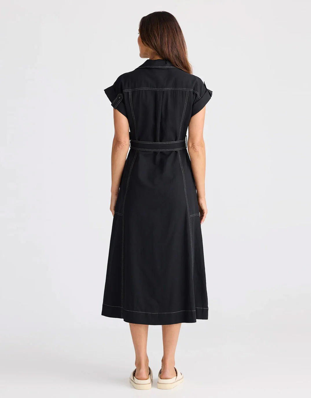 Portia Dress - Black - Image 4