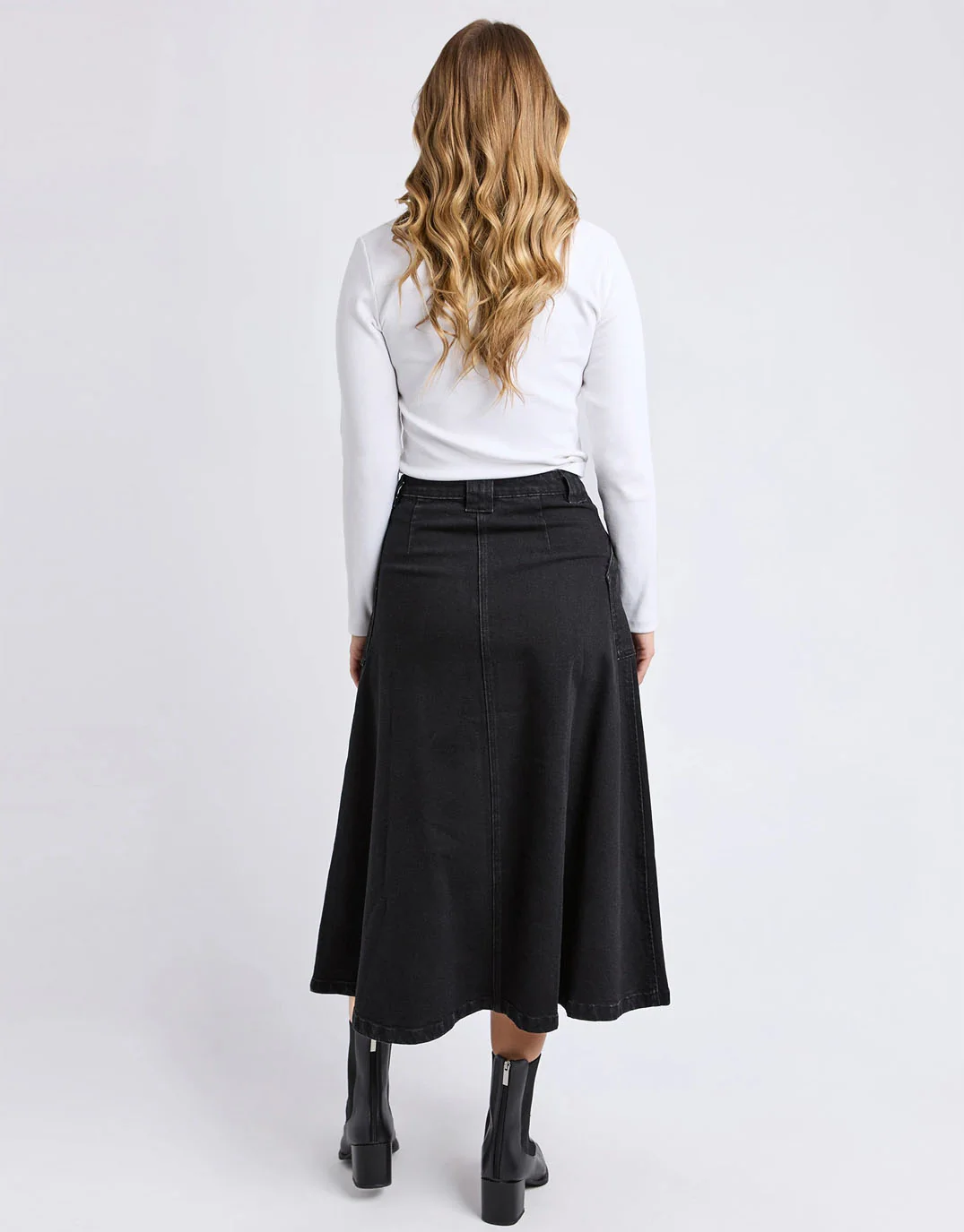Potter Skirt - Washed Black - Image 6