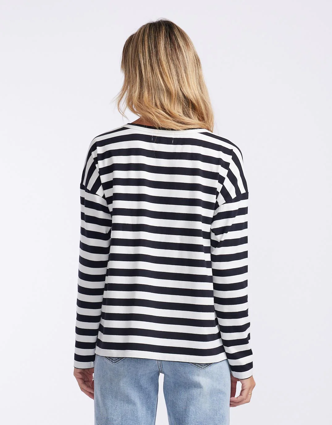 Relaxed Long Sleeve T-Shirt - Frenchie Stripe - Image 7