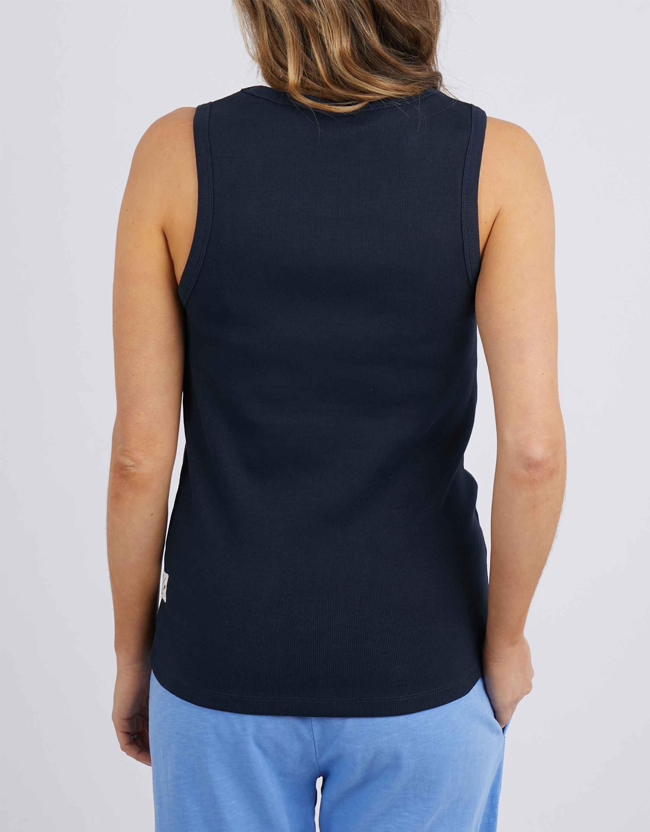 Rib Crew Tank - Dark Sapphire - Image 5