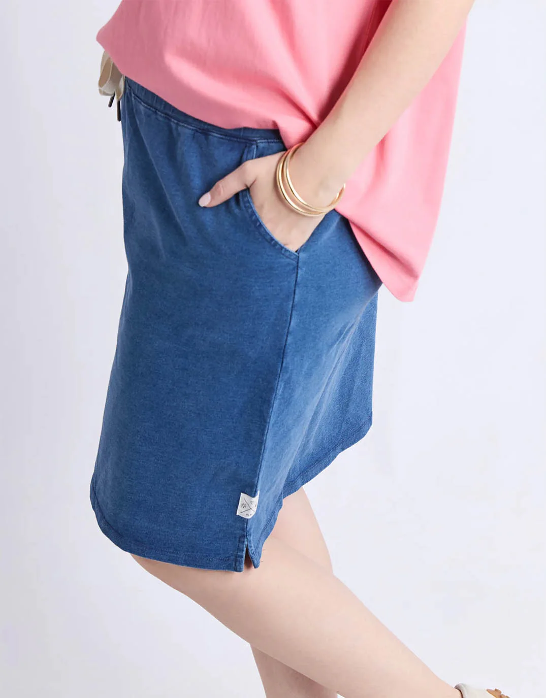Rickety Skirt - Blue Denim Look - Image 8