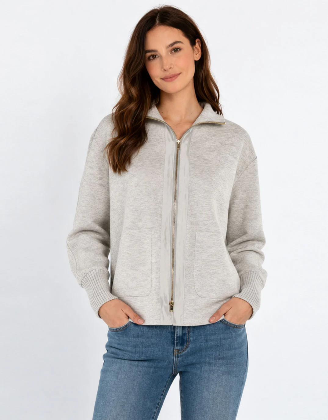 Sabina Sweatshirt - Grey Marle - Image 2
