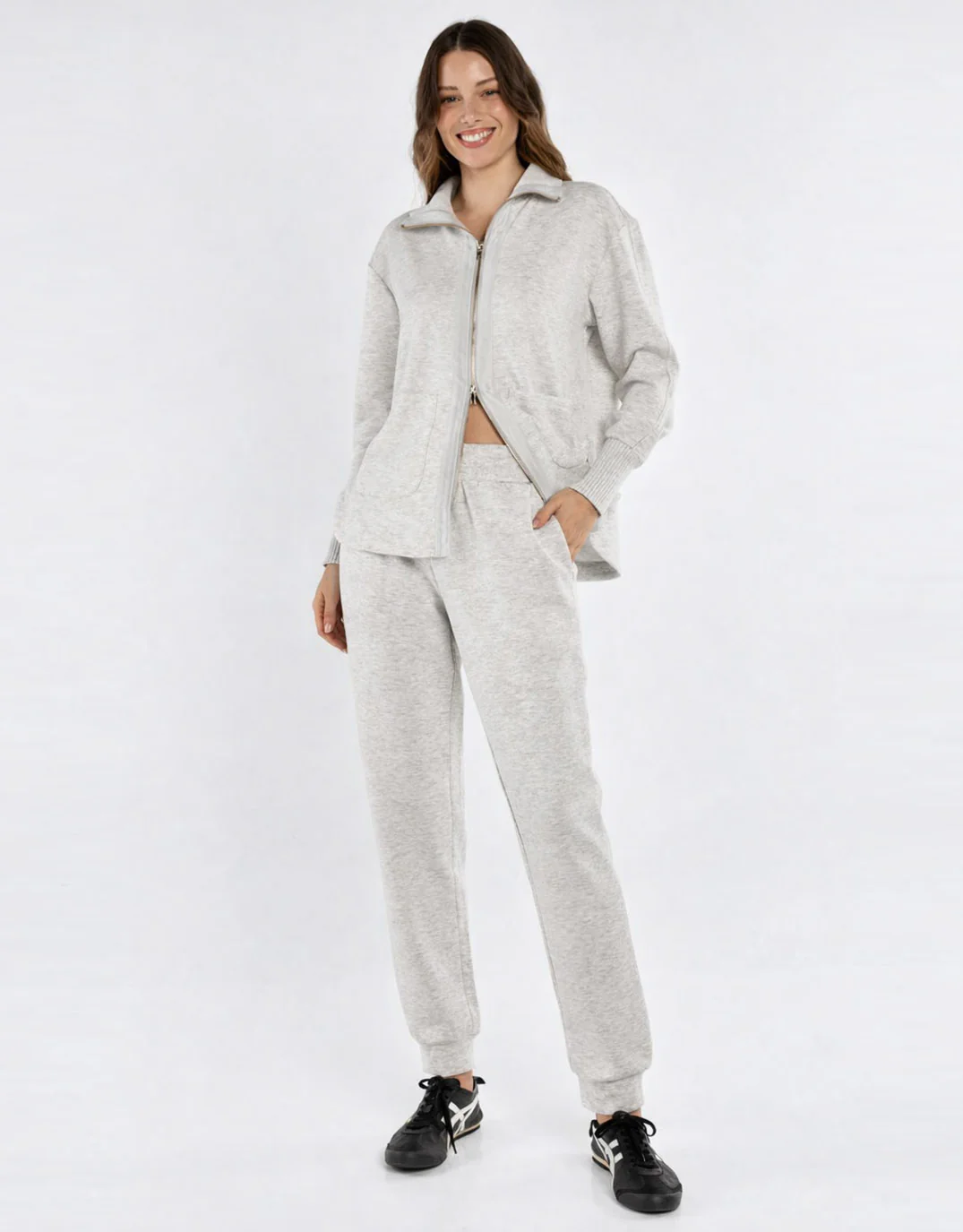 Sabina Sweatshirt - Grey Marle - Image 7