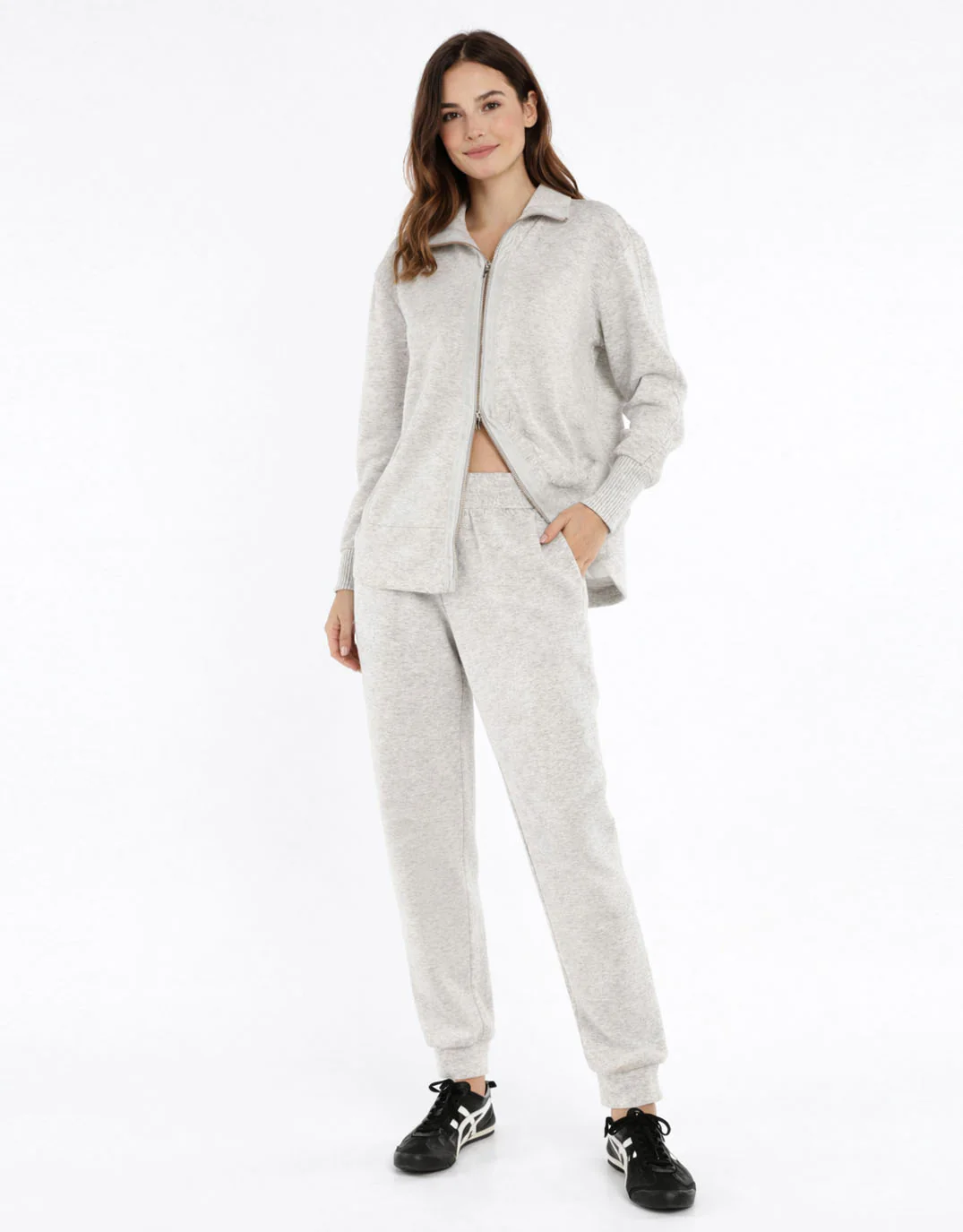 Sabina Trackpant - Grey Marle - Image 3