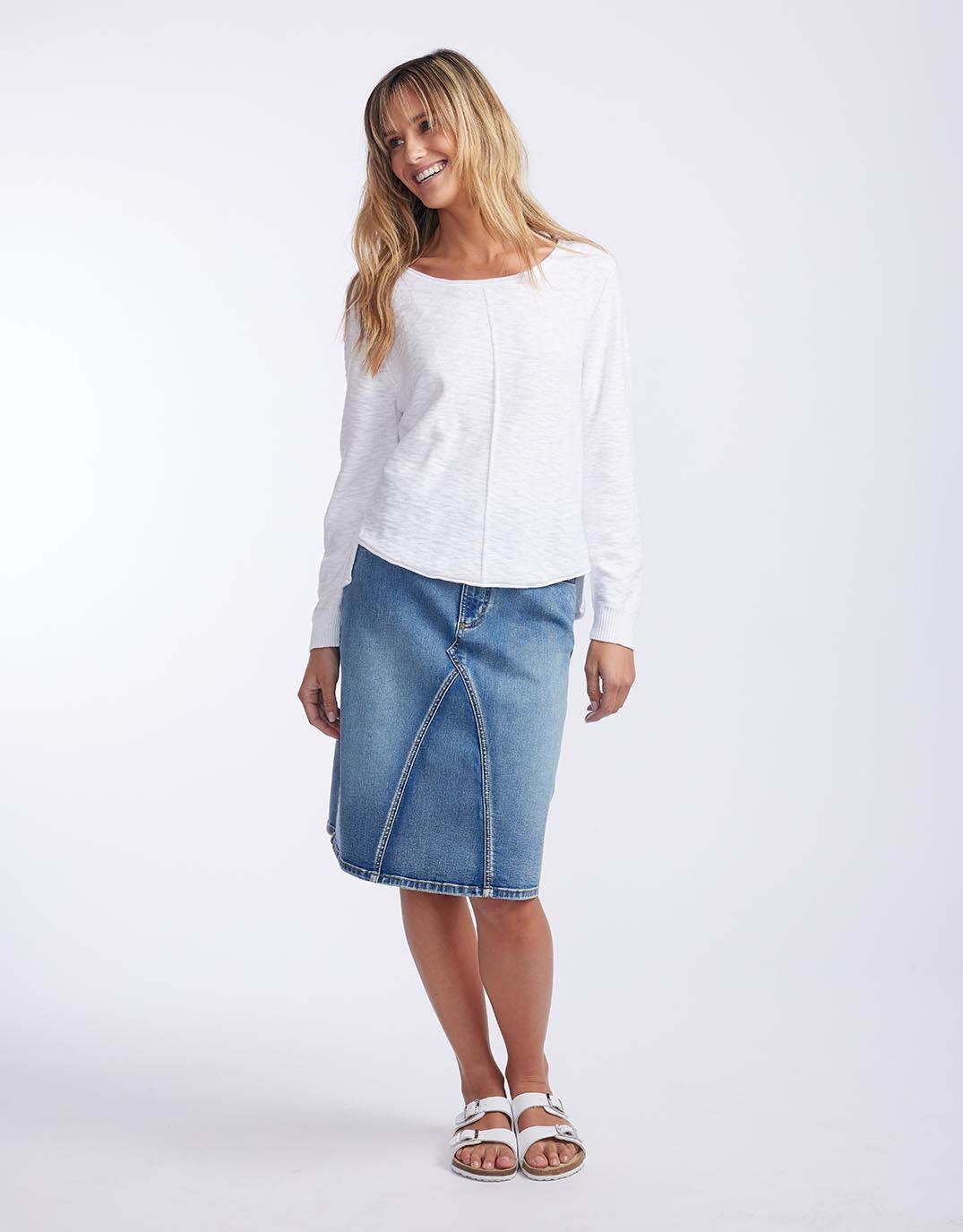 Sacha Cotton Knit - White - Image 5