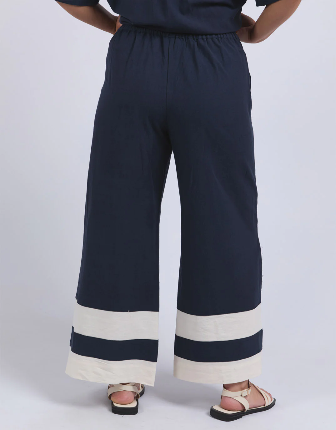 Scarlet Pant - Navy Stripe - Image 7