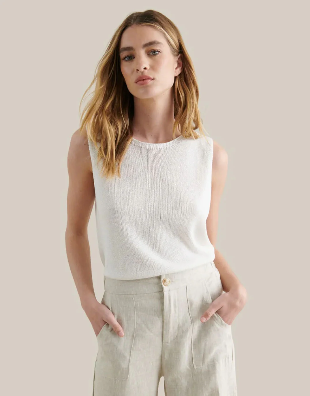 Spring Tank - White - Image 2