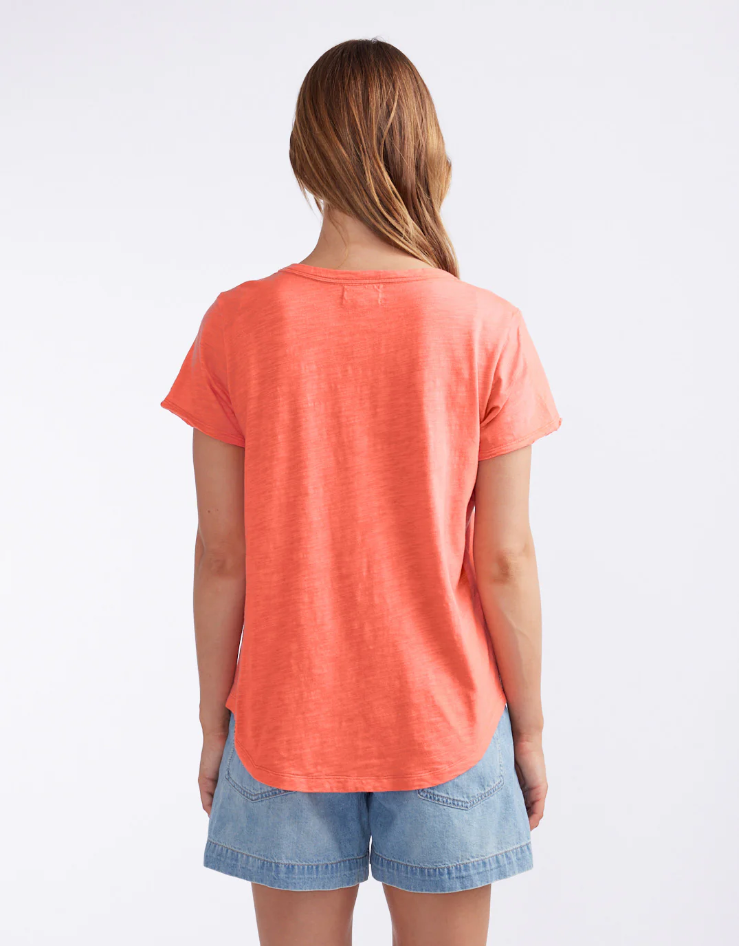 Original Round Neck T-Shirt - Melon - Image 6