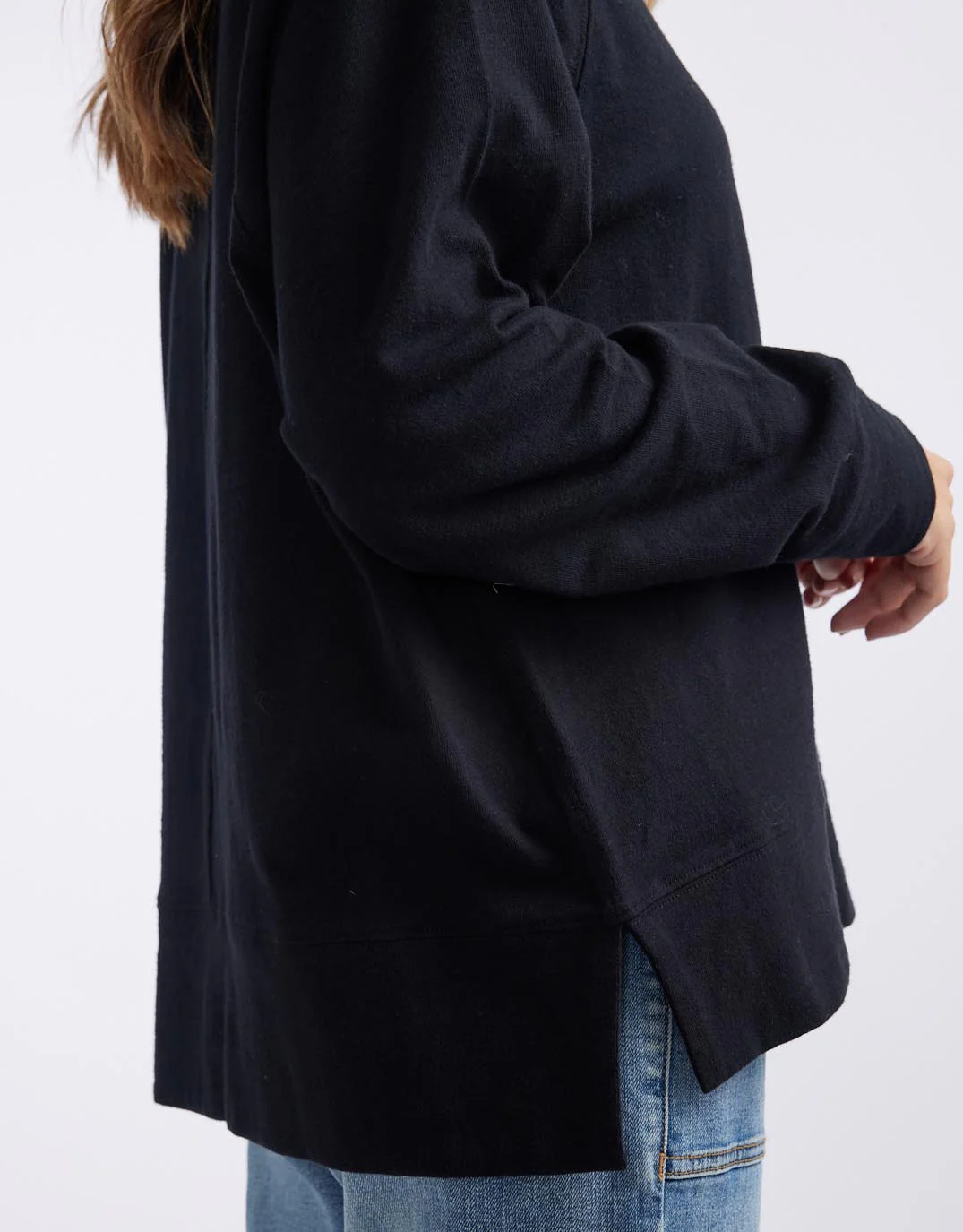 Sunset Throw On Top - Black - Image 8