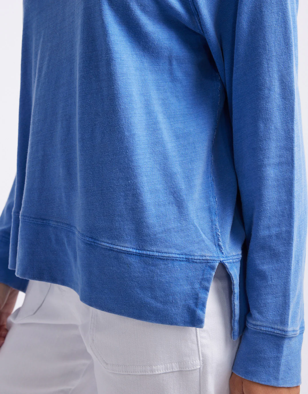 Sunset Throw On Top - Danish Blue - Image 12