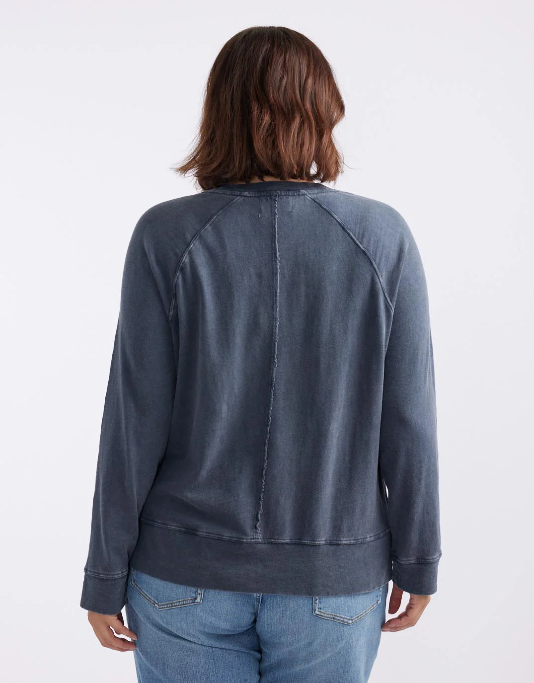 Sunset Throw On Top - Washed Navy - Image 11