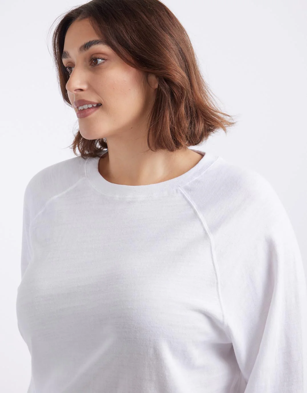 Sunset Throw On Top - White - Image 10