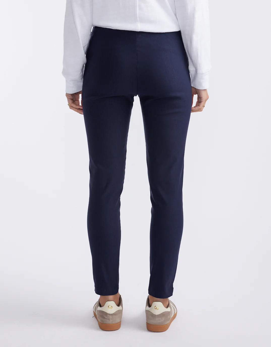The 24/7 Bengaline Crop Pant - Navy - Image 5