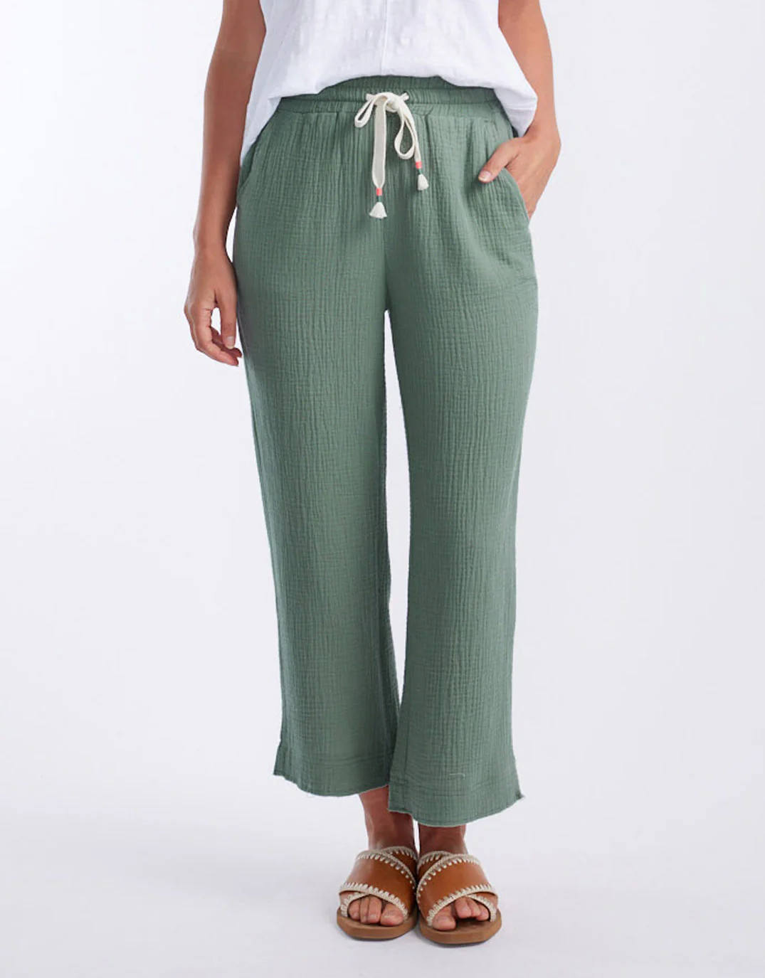 The Coastal Pant - Sage