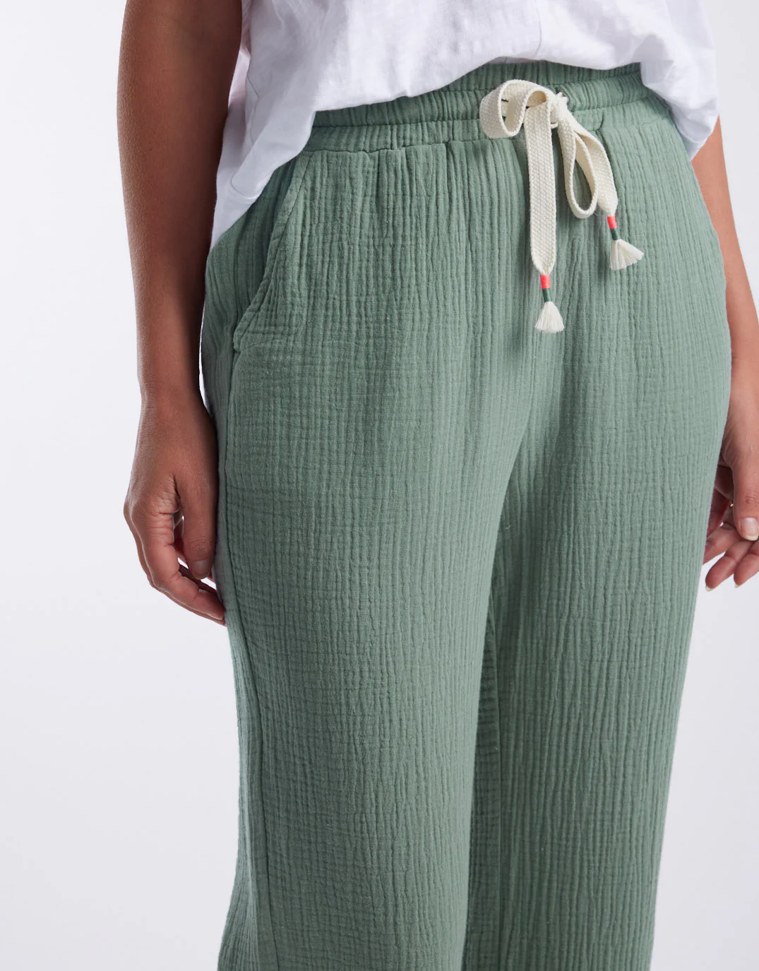 The Coastal Pant - Sage - Image 5