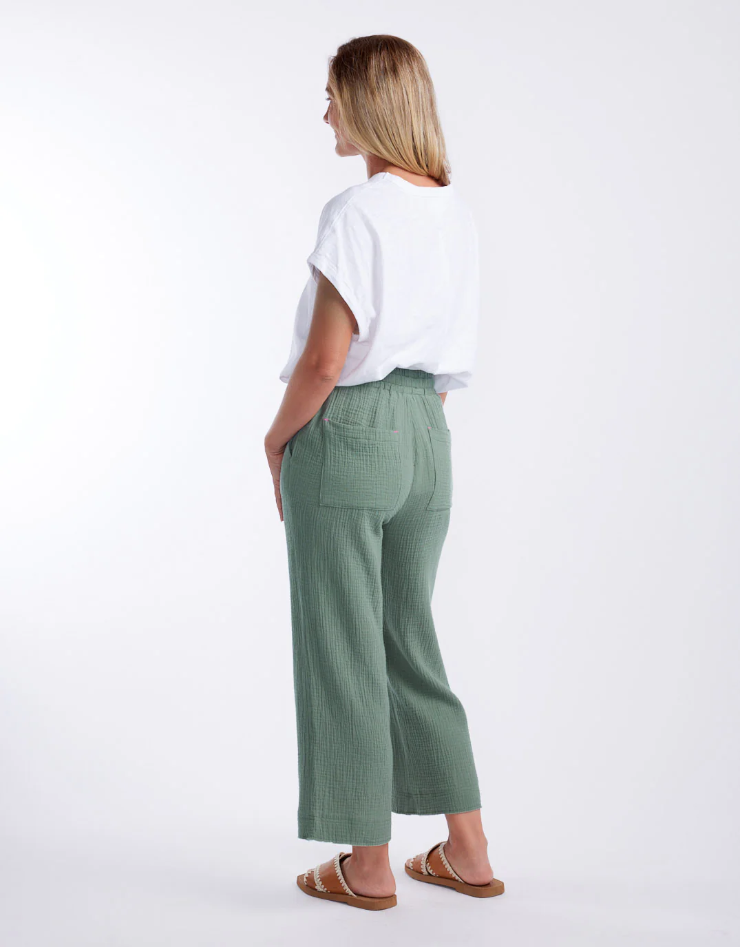 The Coastal Pant - Sage - Image 7