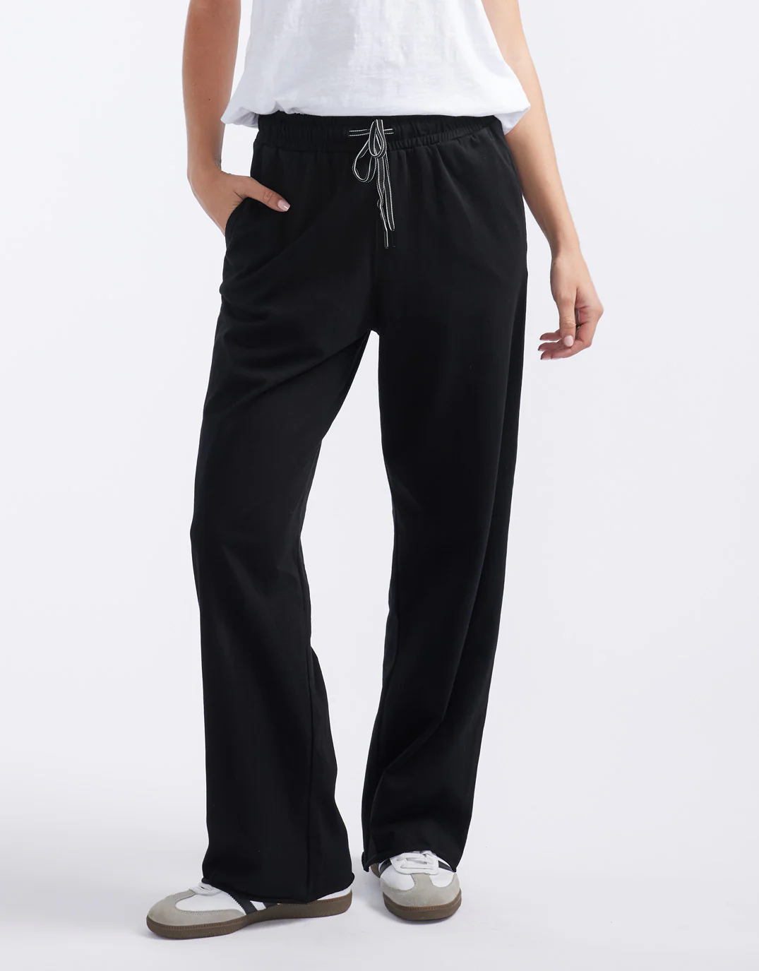 The Lounger Pant - Black - Image 3