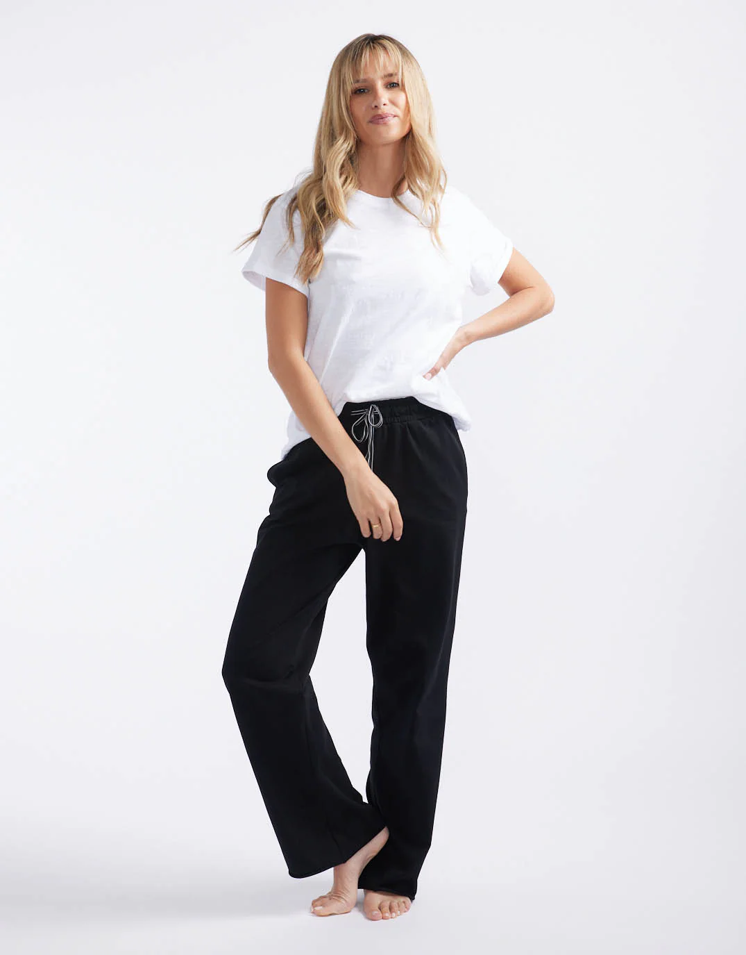 The Lounger Pant - Black - Image 5