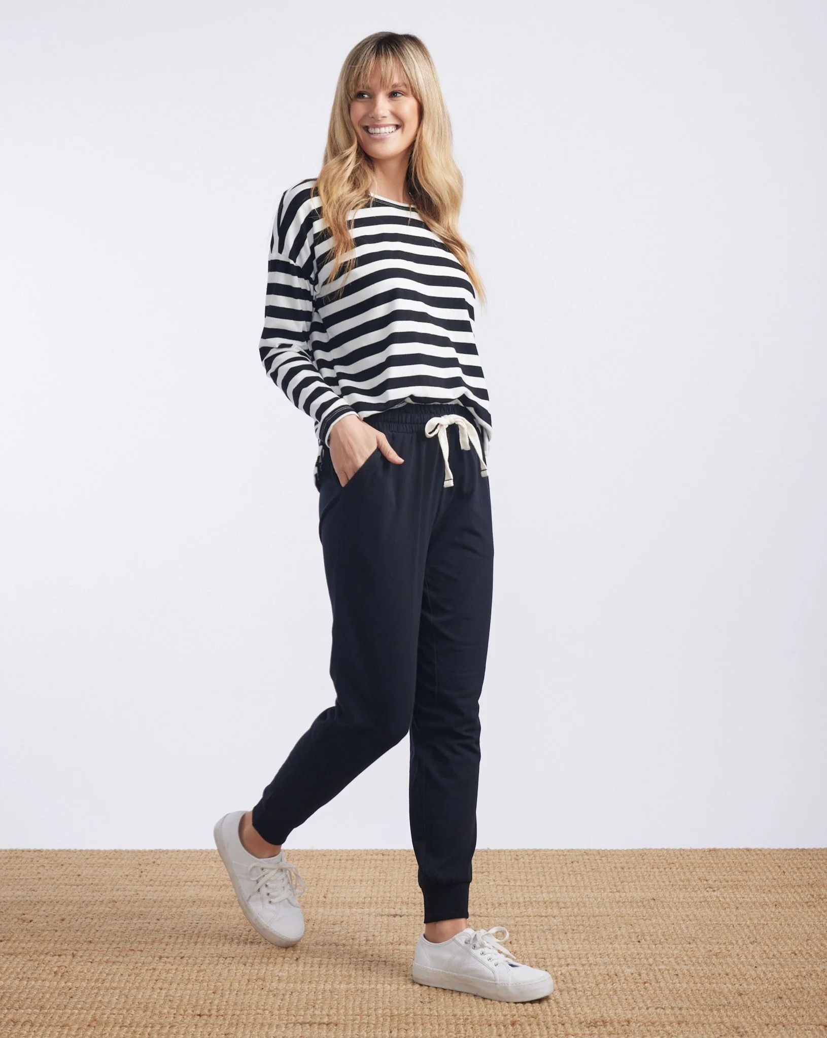 The Sunday Lounge Pant - Black - Image 6