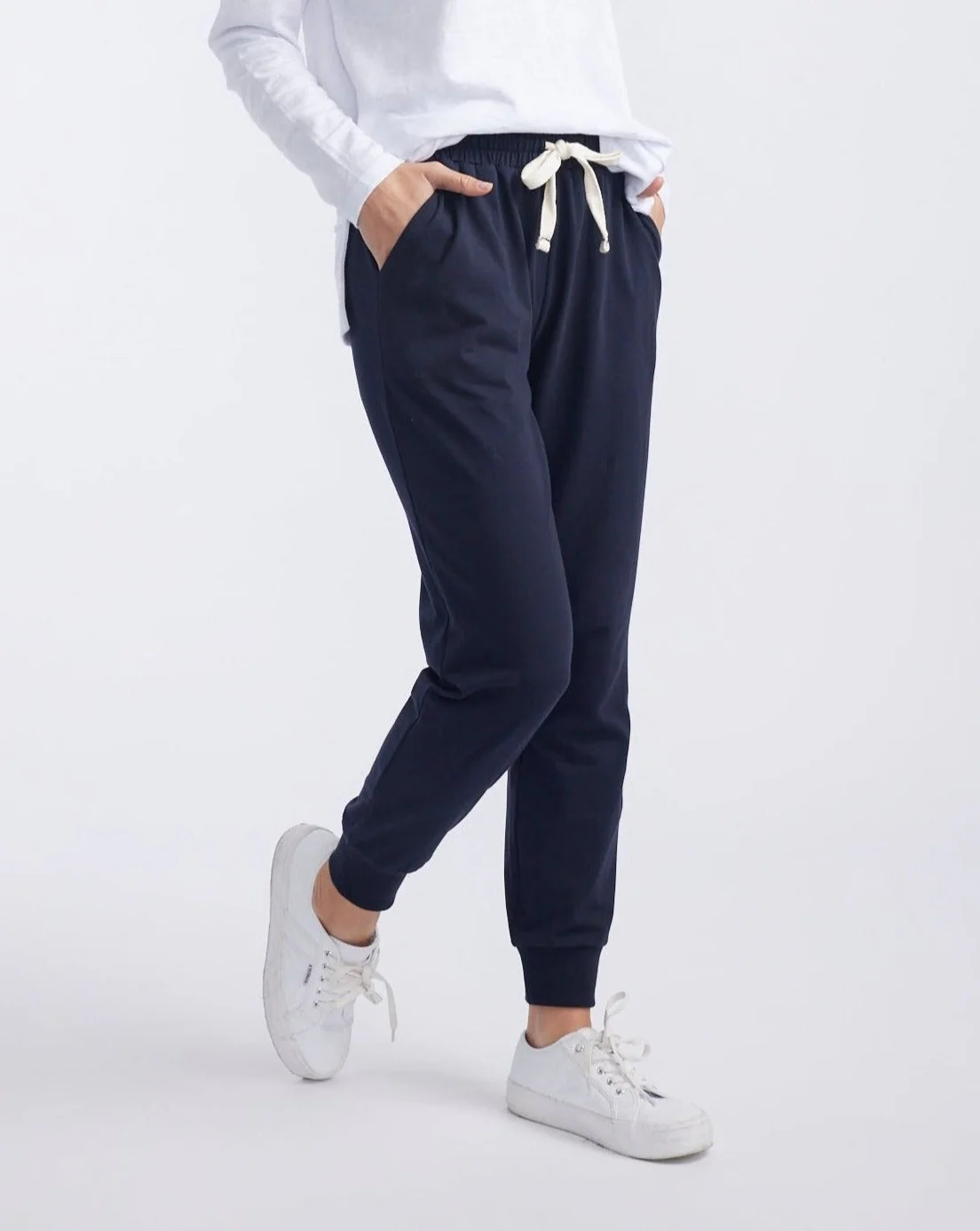 The Sunday Lounge Pant - Navy - Image 3