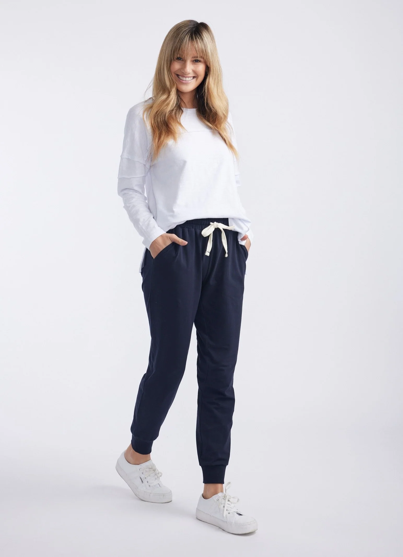 The Sunday Lounge Pant - Navy - Image 8