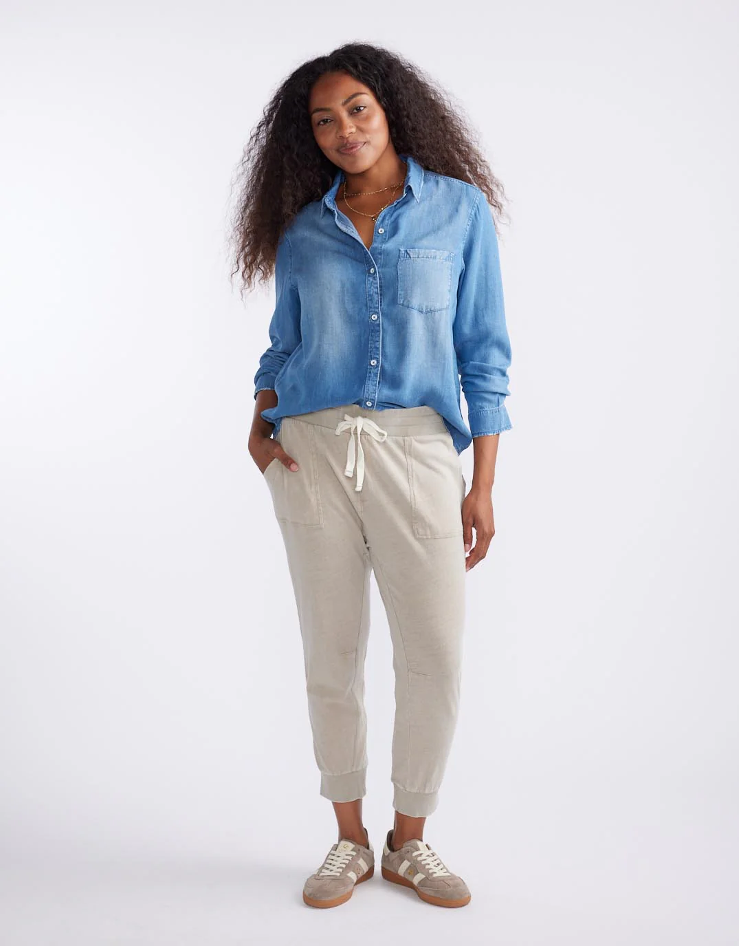 The Sunset Pant - Washed Stone - Image 2