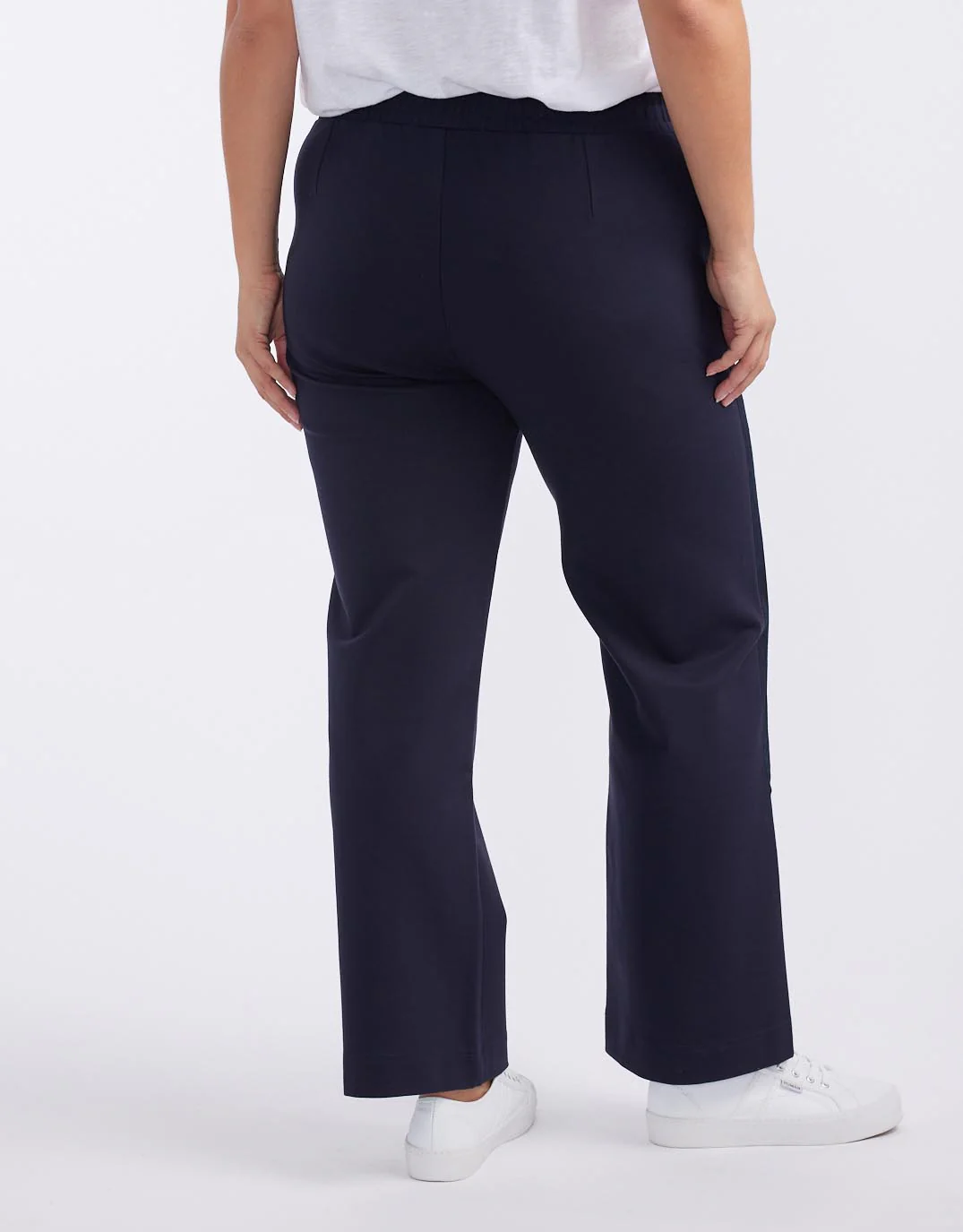 Timeless Straight Leg Ponte Pant - Navy/Navy - Image 14