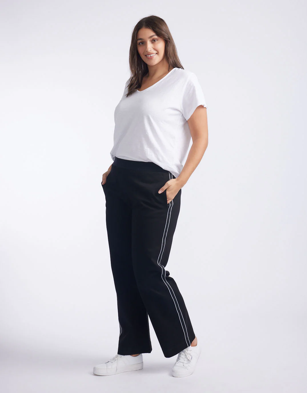 Timeless Straight Leg Ponte Pant - French Tape - Image 11