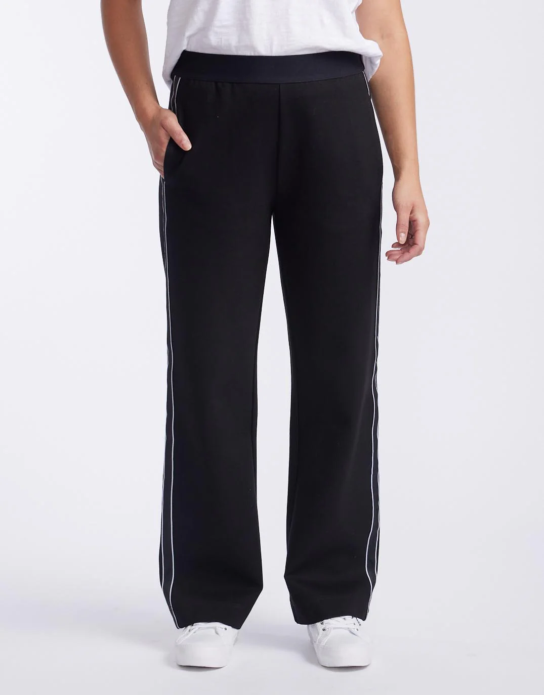 Timeless Straight Leg Ponte Pant - French Tape - Image 14