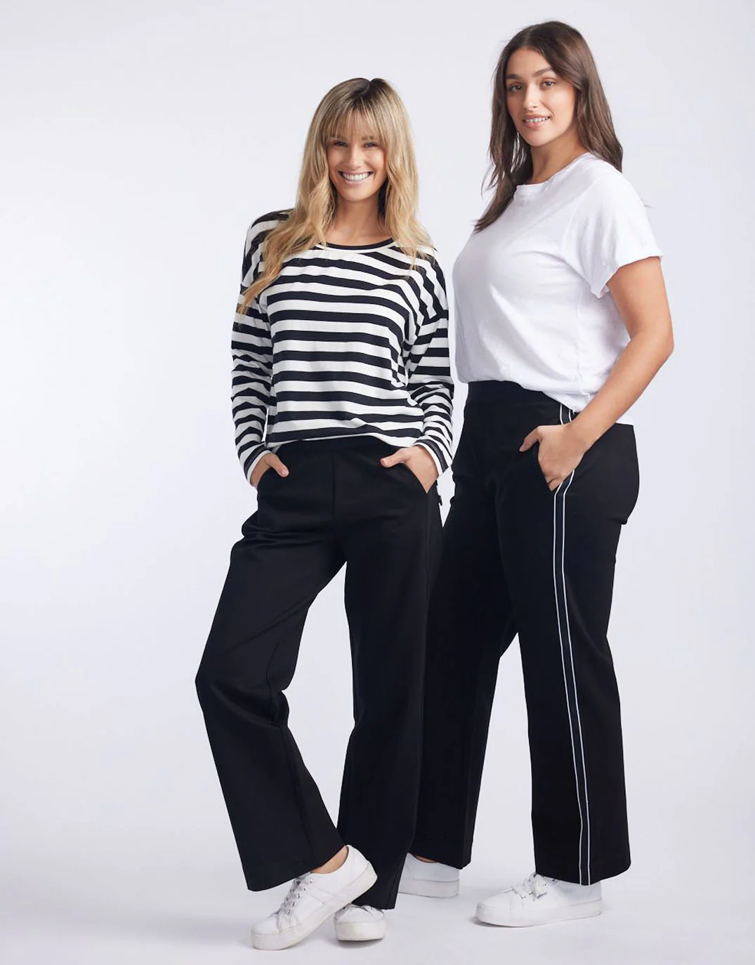 Timeless Straight Leg Ponte Pant - French Tape - Image 8
