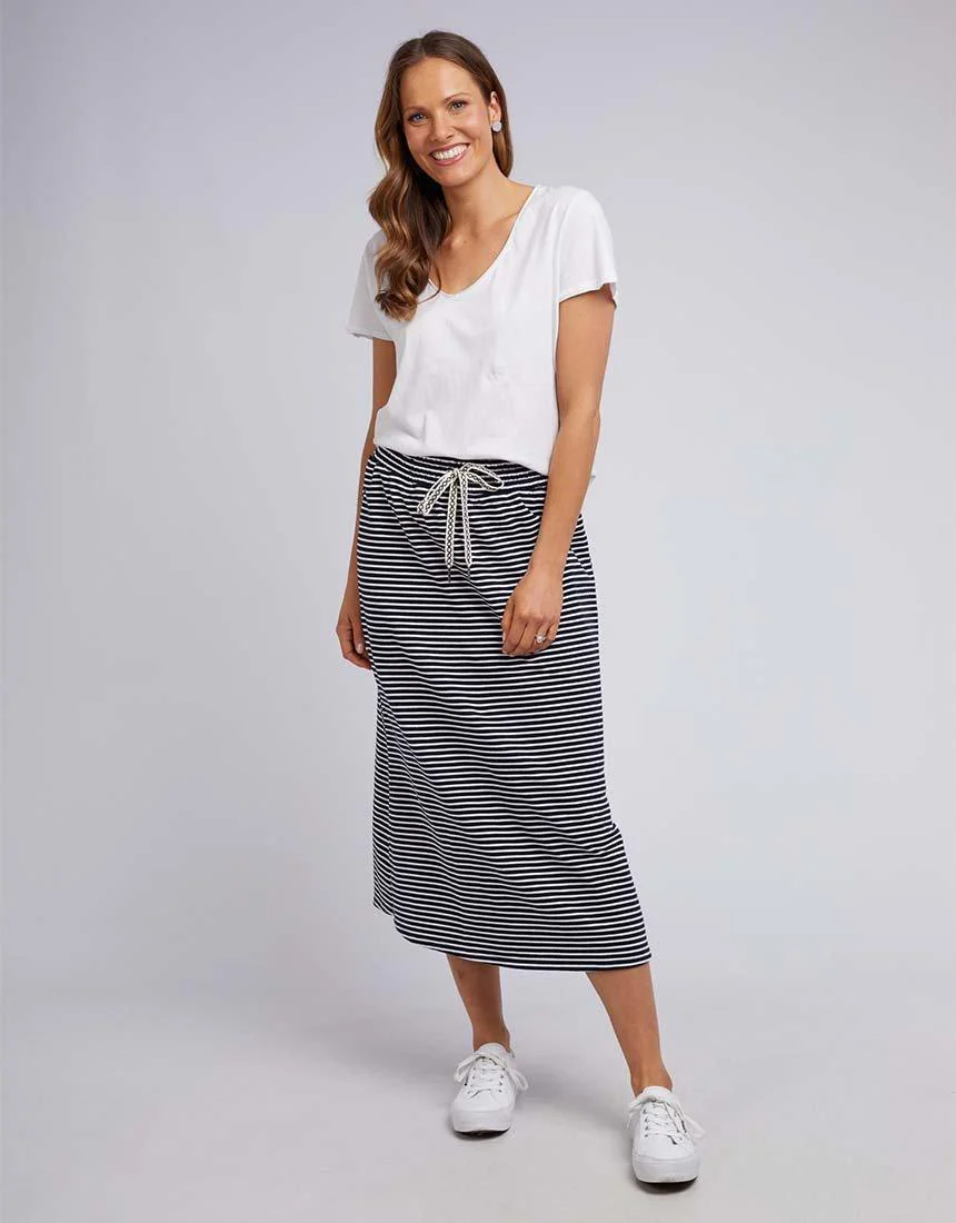 Travel Skirt - Navy/White Stripe - Image 2