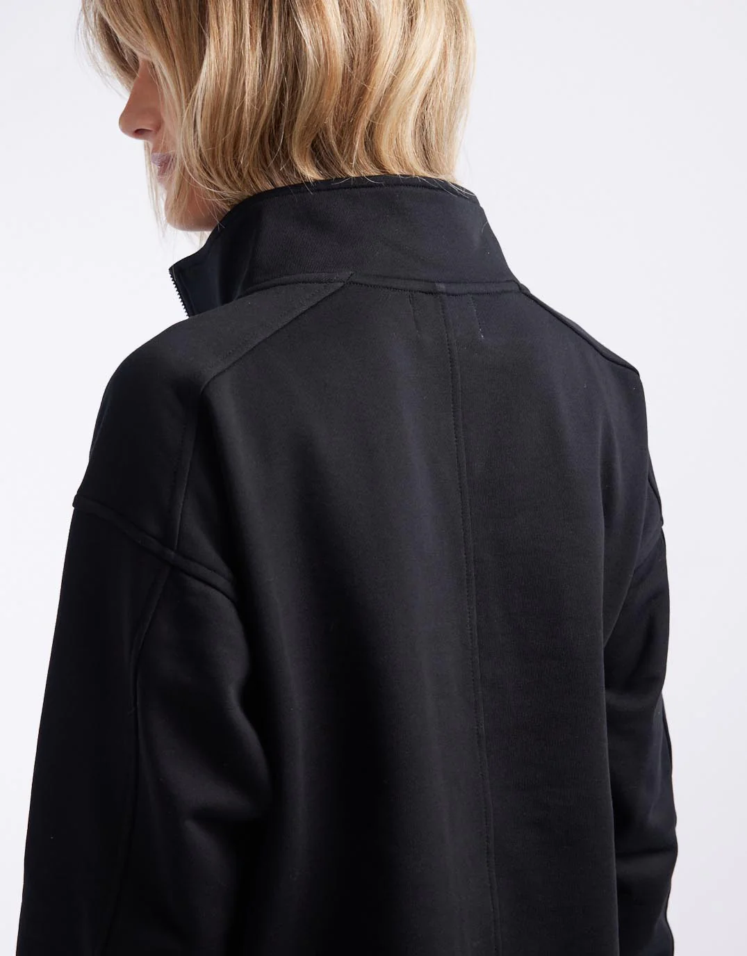 Unwind Half Zip Sweater - Black - Image 16