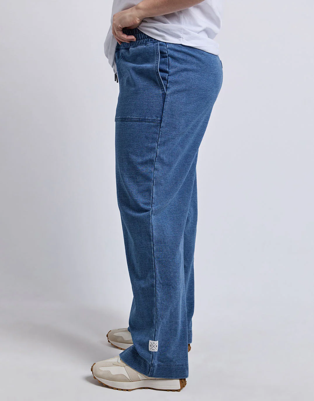 Valerie Trackpant - Blue Denim Look - Image 9