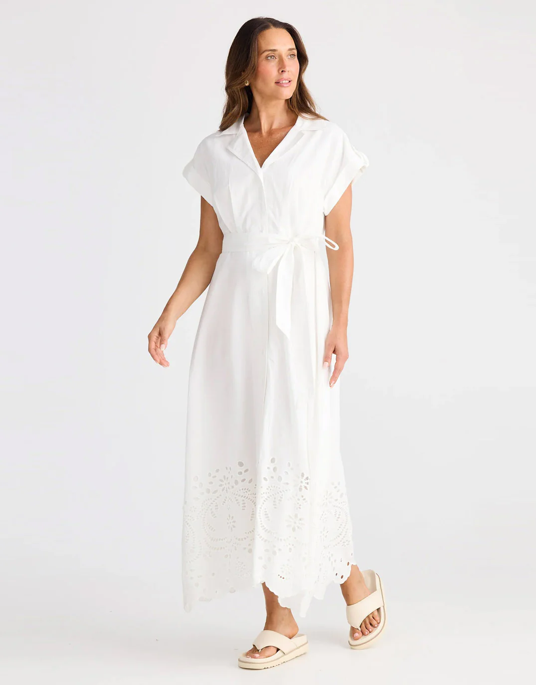 Versailles Dress - White - Image 3