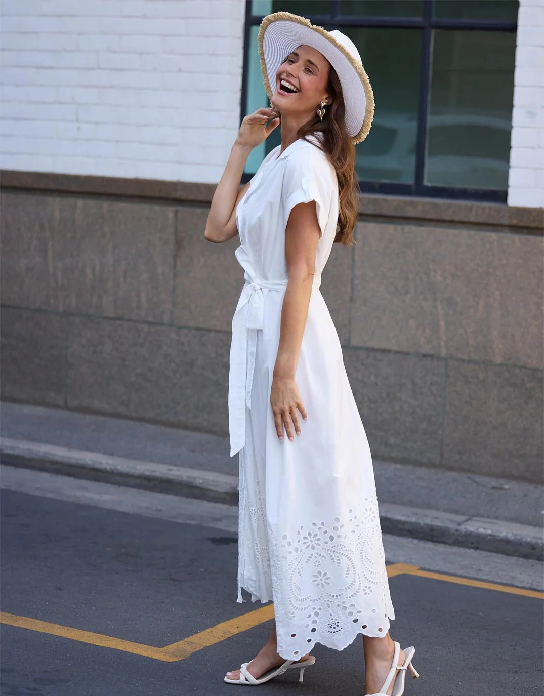 Versailles Dress - White - Image 7