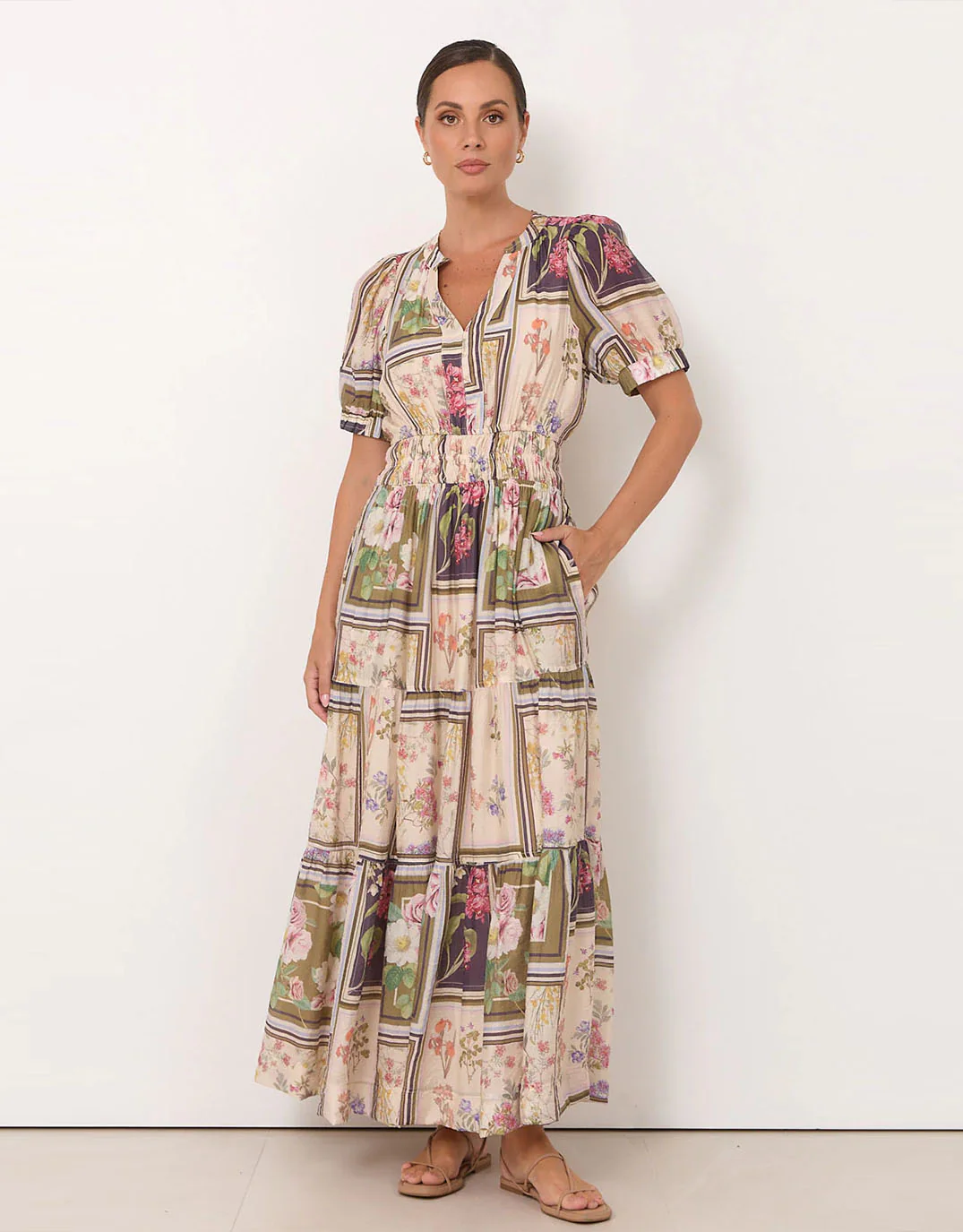 Violette Austria Maxi Dress - Print - Image 3