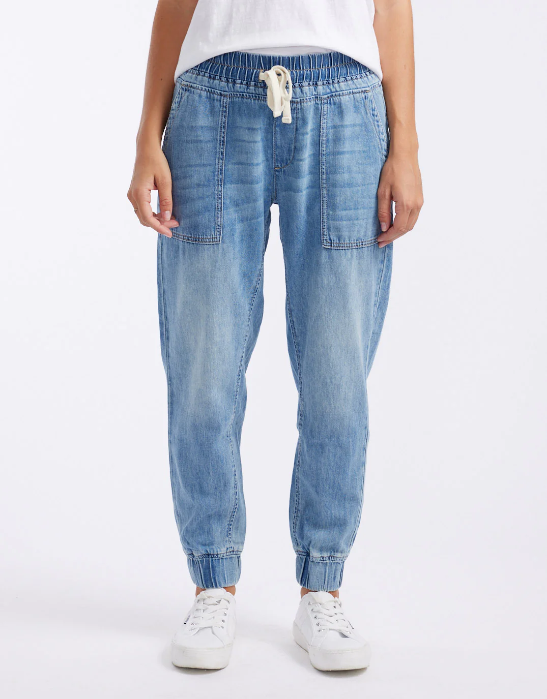 Weekend Utility Pants - Mid Wash - Image 10