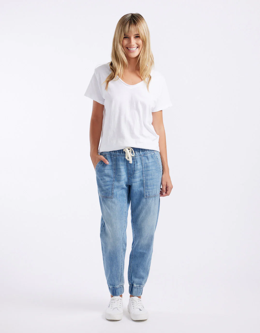 Weekend Utility Pants - Mid Wash - Image 5