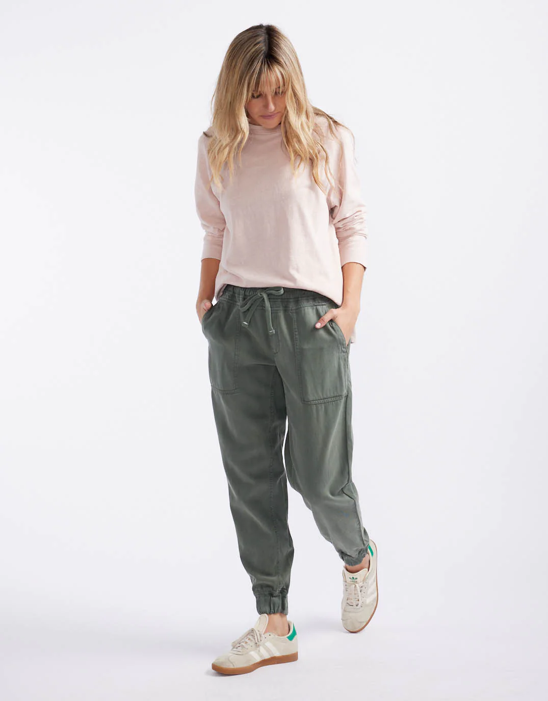 Weekend Utility Pants - Khaki - Image 9