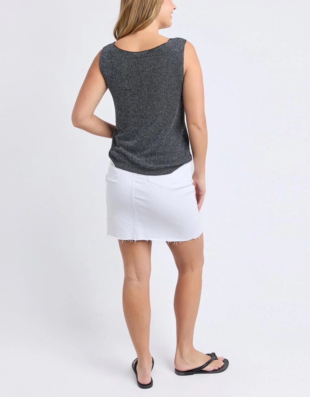 Whitby Knit Top - Black - Image 6
