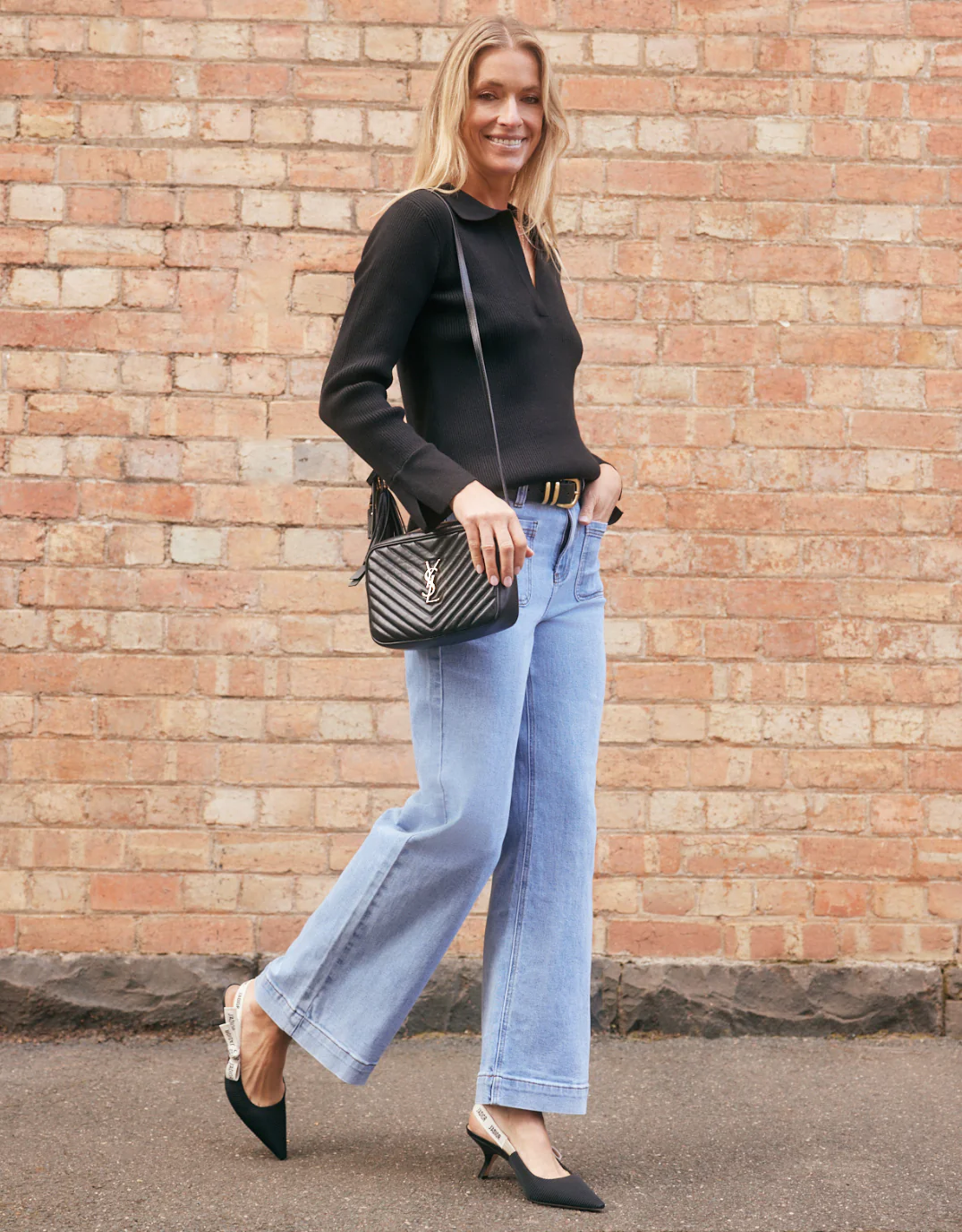 Zoey High Rise Stretch Denim Jean - Signature Blue - Image 2